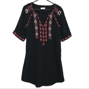 Sugarlips Black Tribal Boho Dress Size Medium